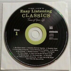 Easy Listening Classics Times Of Your Life by Various Artists (CD, 2016) Disk 1